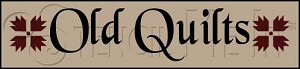 822 * Old Quilts 5.5x24 