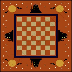897 * Hauntington Square Game Board 