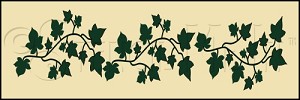 974 * Ivy Vine Wall Border 8x24 