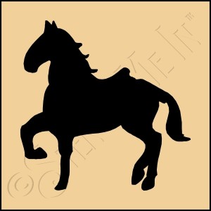 889-CA572 * Prancing Horse 4x4 