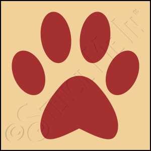 889-CA642 * Dog Paw 4x4 